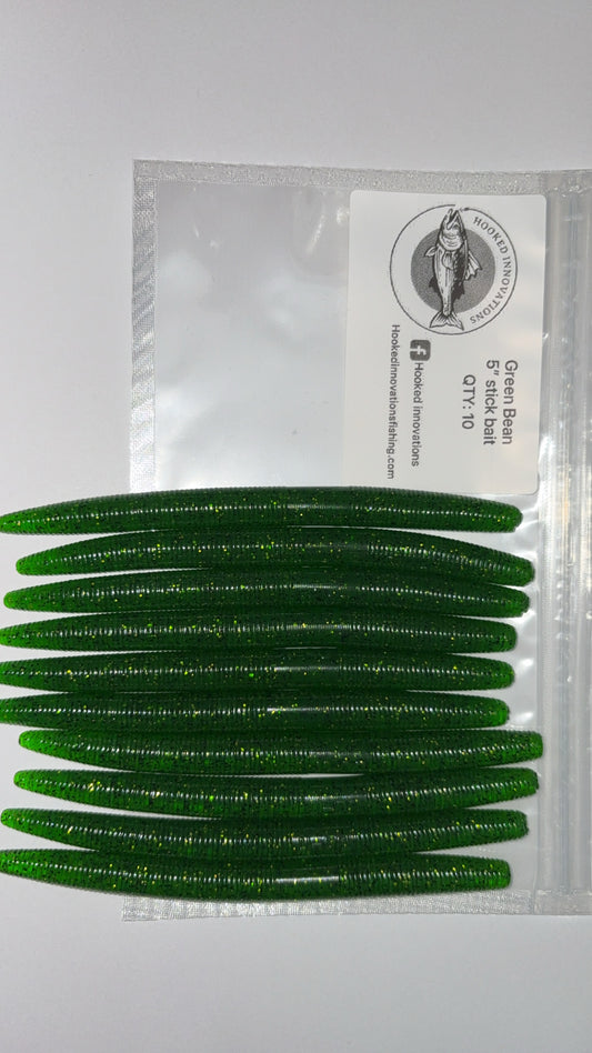 Green Bean 5 Inch Stick Bait